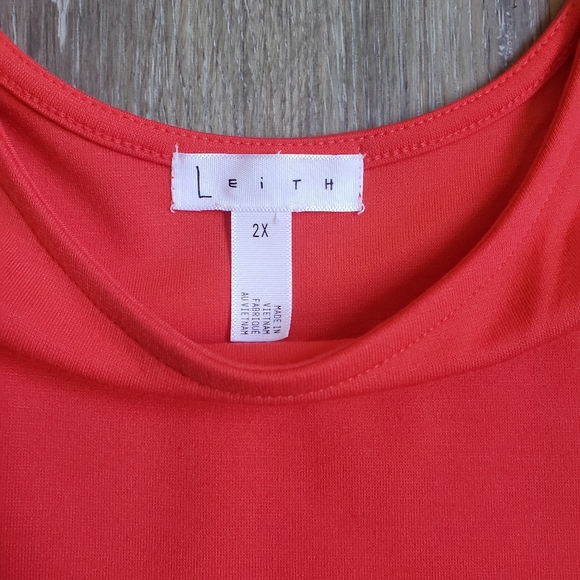 NWT LEITH SCOOP NECK MIDI DRESS - Picture 2 of 10